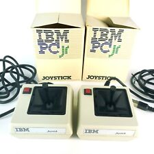 IBM PC jr Joysticks - SET OF 2 Computer Controllers Vintage Gaming PCjr OPEN BOX picture