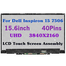 UHD 3840X2160 LCD Touch Screen Assembly For Dell Inspiron 15 7506 F5X01 0F5X01 picture