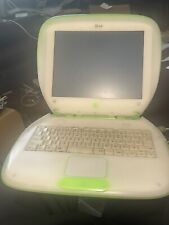 Apple iBook Clamshell G3 Key Lime 466 Max Ram 512mb 10gb  Hd picture