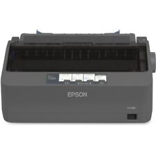 Epson LX-350 9-pin Dot Matrix Printer - Monochrome - Energy Star - Black picture