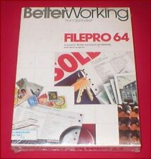 Filepro 64 for the Commodore 64 128 Computer NEW SEALED picture