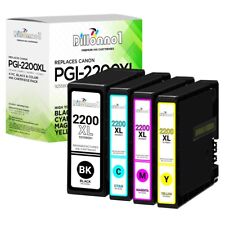 4 PACK PGI-2200XL Ink Cartridges for Canon MAXIFY iB4120 MB5120 MB5420 picture