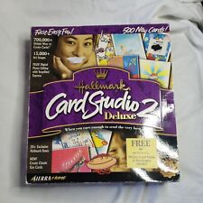 NEW Vintage - Hallmark Card Studio Deluxe 2 by Sierra Home Sealed Box picture