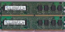 2GB 2x1GB PC2-5300 SAMSUNG DDR2-667 M378T2863DZS-CE6 Desktop Ram Memory Kit DIMM picture