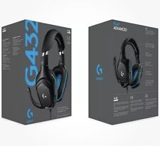 Logitech G432 DTS X 7.1 Surround Sound Wired Gaming Headset Leatherette  picture