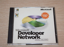 MICROSOFT Developer Network Library - July 1996 Contains 2 CDs w/ PRODUCT KEY picture