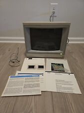 Vtg Apple Color Composite Monitor IIE  A2M6021 /w Cable/Manuals/Paperwork Tested picture