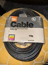 Vintage 1991 Gemini 100 ft. RG59U 75 OHM Shielded Coaxial Cable ULRG100 picture