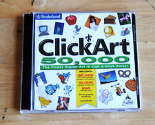 ClickArt 50,000 Double CDROM Broderbund picture