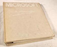VINTAGE MICROSOFT MULTIPLAN SOFTWARE USERS MANUAL picture