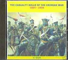 CASUALTY ROLLS OF THE CRIMEAN WAR 1854 - 1856 CD ROM picture