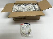50 NEW Leviton 5G460-3W Gigamax 5E Ethernet Patch Cords Cat 5e picture