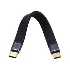 xiwai Type-C USB-C Male to Male USB4 40Gbps 8K Flat Slim FPC Data Cable 240W picture
