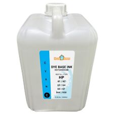 For HP Bulk Color 22 lbs Cyan Dye Base Ink refill HP 61,62,63,64,65,67,564,920 picture