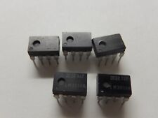 ORIGINAL VINTAGE LM301AN NATIONAL DIP-8 OP AMP IC INTEGRATED CIRCUIT LOT OF 5 picture