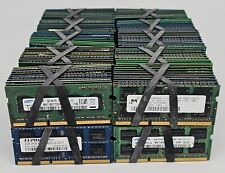 LOT OF 200 - 2GB DDR3 PC3 SODIMM Laptop Memory / RAM - Various Speeds & Brands picture