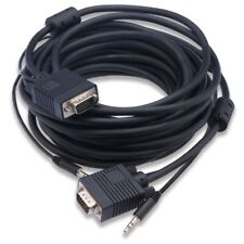 Long VGA to VGA Cable 25 feet Male to Male Cord 1080p High Resolution for PC picture