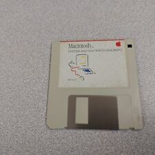 RARE Vintage 1984 3.5 Floppy Disk Macintosh System MacWrite MacPaint OEM VG READ picture