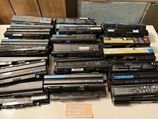 LOT OF 31 LITHIUM ION LAPTOP BATTERIES FOR SCRAP/CELL RECOVERY 20 lbs. picture