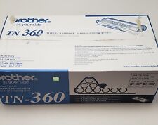 Genuine Brother TN-360 High Yield Black Toner Cartridge NEW SEALED  picture