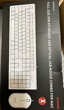 Macally Full Size USB Keyboard and Optical USB Mouse Combo For Mac picture