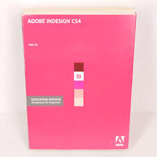 Preowned Adobe InDesign CS4 Page Layout Software for Mac OS w/ CD Education Vers picture