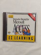 EZ Learning Interactive Tutorial Microsoft Access 1995 Windows picture
