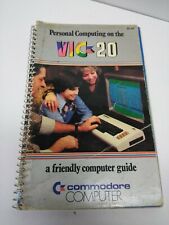 VTG 1982 Personal Computing on the VIC 20 COMMODORE Computer USER GUIDE BOOK picture