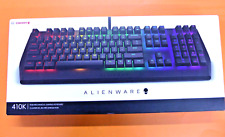 NEW Alienware Low Profile RGB Mechanical Black Gaming Keyboard AW410K HDX3C picture