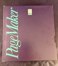 Aldus PageMaker v3.0 Apple Macintosh Diskettes Manuals 5.25 Diskettes  picture