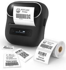 M220 Label Maker Bluetooth Sticker Machine Barcode Label Printer or Labels Lot picture