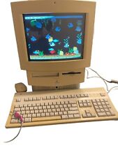 Vintage Macintosh Performa 550, 1994, Computer, Monitor, Keyboard, Mouse, Works picture