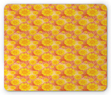 Ambesonne Colorful Floral Mousepad Rectangle Non-Slip Rubber picture