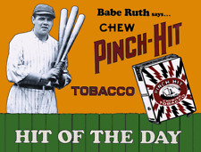 Babe Ruth PItch Hit chew Tabacco  Mousepad Computer Mouse Pad picture