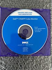 NEW-DELL Drivers & DOCUMENTATION PC CD-ROM FOR MODEL #  E1704FPT COLOR MONITOR picture