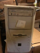 Vintage Retro PC Case Beige Computer Case ATx at   mid Power White Used full a3 picture