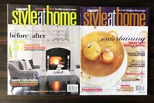 Canada's Style At Home Magazine 2010, Lot 0f 2 picture