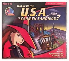 Where in the USA is Carmen SanDiego Pc New XP Geography History States Capitals picture