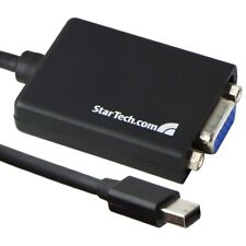 StarTech.com Mini DisplayPort to VGA Adapter - Black picture