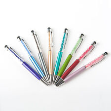 Luxurious Glitter Crystal Capacitive Stylus Pen Crystal Ballpoint Pen picture
