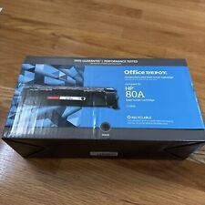 Office Depot Brand Black Laser Toner Cartridge Replacement HP80A picture