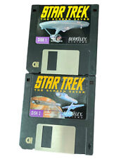 Vtg Star Trek Screen Saver Floppy Disk 1992 Macintosh PC 3.5