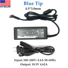 For 90W HP Blue Tip AC Adapter Charger 710413-001 19.5V 4.62A +Cord Power Supply picture