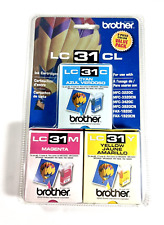 Brother LC31CL Vintage Sealed Printer Ink Cyan Magenta and Yellow picture
