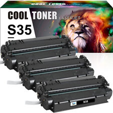 3 Pack Black S35 Toner Compatible for Canon Image Class D320 D340 D383 Printers picture