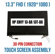 New HP ENVY 13-BA 13-ba1000 LCD Screen Assembly with Silver Frame 1920x1080 picture