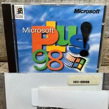 Microsoft Plus 98: Companion for Windows 98 (PC, 1998, w/ CD Key) picture