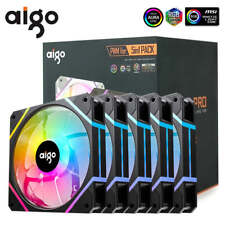 Aigo AM12PRO Rgb Fan Ventoinha PC 120mm Computer Case Fan Kit Water picture