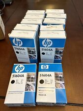 Lot of 12 HP Black Ink Cartridge 51604A ThinkJet Expired Dec 2009 Genuine OEM picture