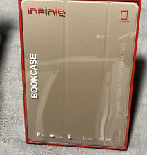 iNFiNiE Slim Case for iPad Pro 12.9 Bookcase Magnetic Sleep/Wake Cover - Orange picture